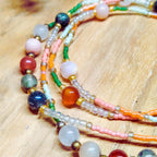 Collier-Bracelet Alizé - L'Élégance Polyvalente et les Vertus des Pierres Naturelles