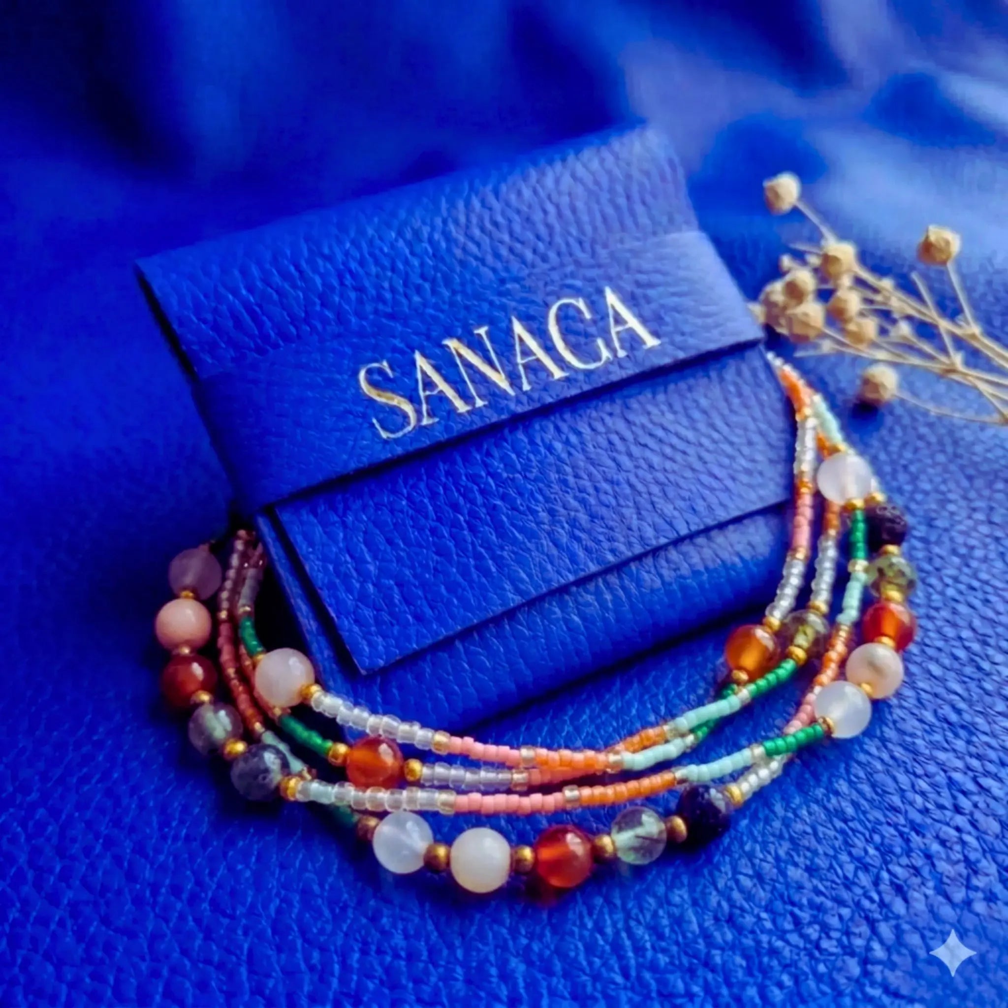 Collier-Bracelet Alizé - L'Élégance Polyvalente et les Vertus des Pierres Naturelles